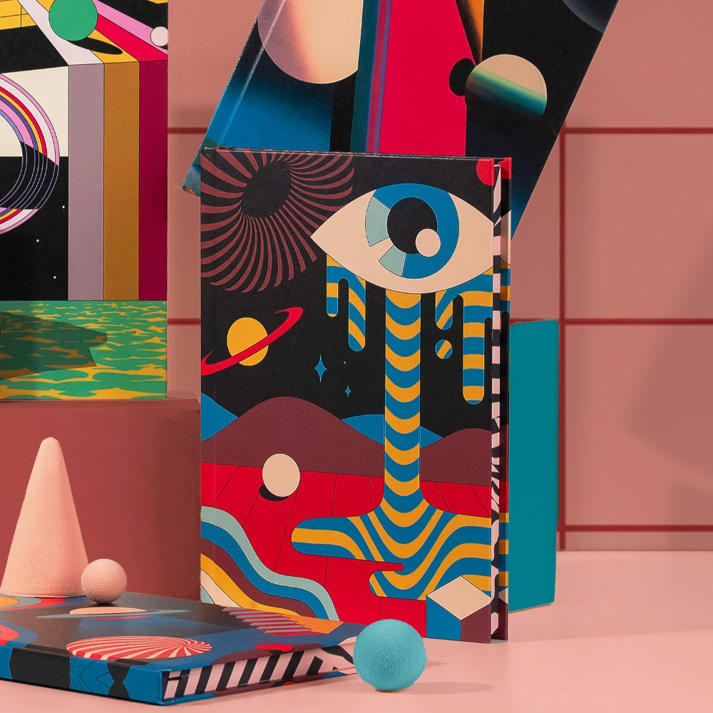 Užrašinė A5 su kietu viršeliu - Žemės akis