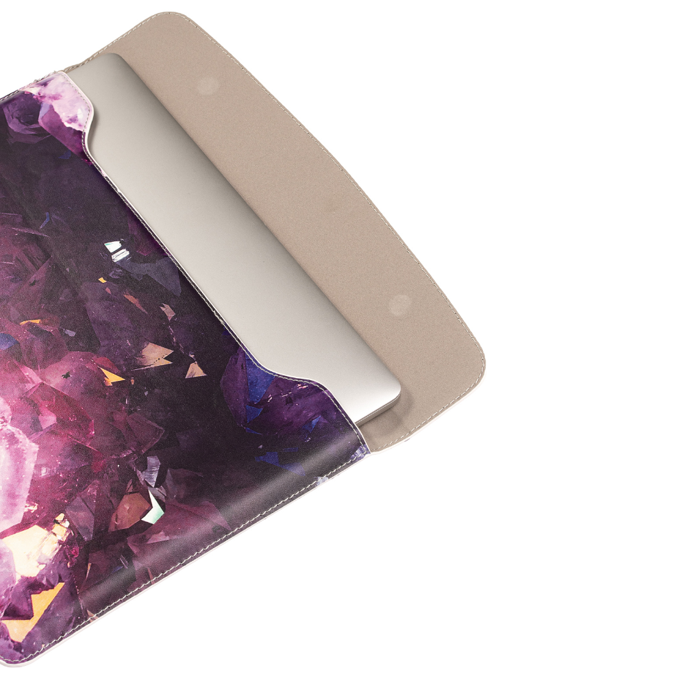 Nešiojamo kompiuterio dėklas - Alyvinis ametistas