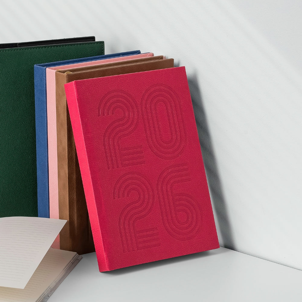 Darbo knyga su įspaudu - Purpurinė