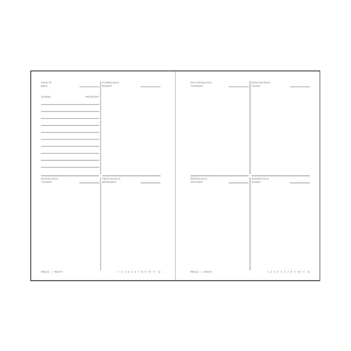 Darbo knyga be datų - Indigo