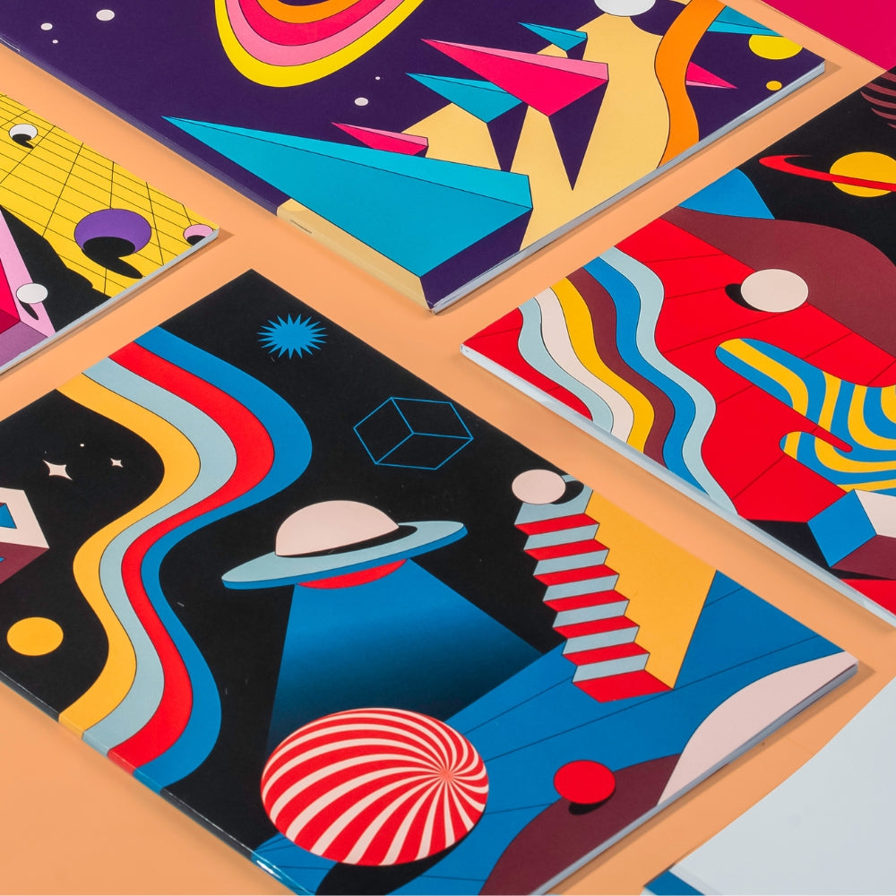 Sąsiuvinis A4 - Ufo