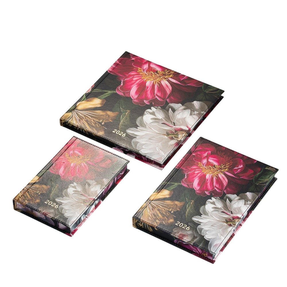 Darbo knyga su kietu eko odos viršeliu - Visatos žiedai