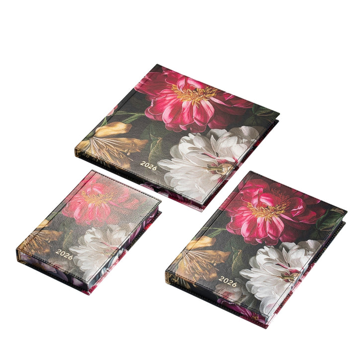 Darbo knyga su kietu eko odos viršeliu - Visatos žiedai