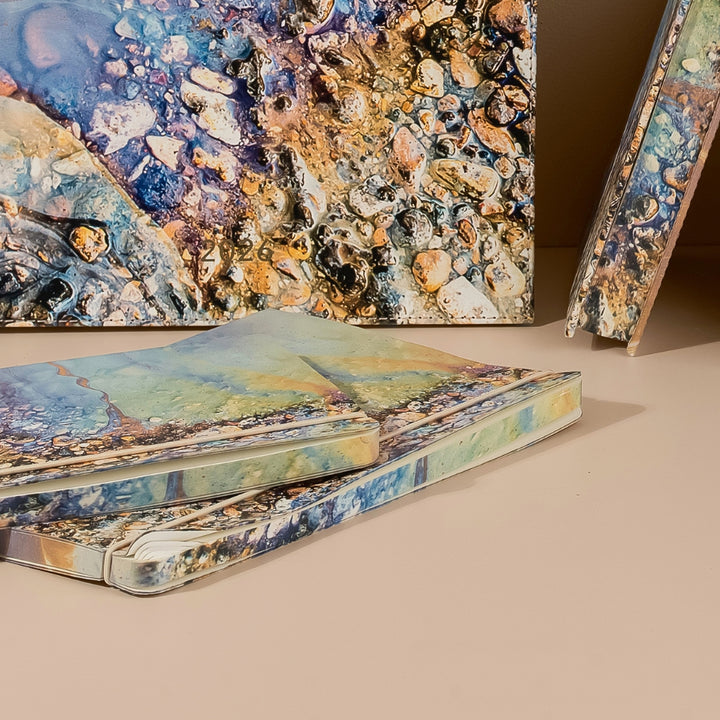 Darbo knyga minkštu viršeliu su gumele - Uranas