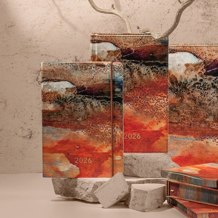 Darbo knyga minkštu viršeliu su gumele - Venera