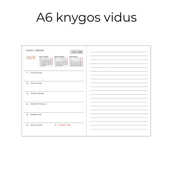 Darbo knyga minkštu viršeliu su gumele - Merkurijus