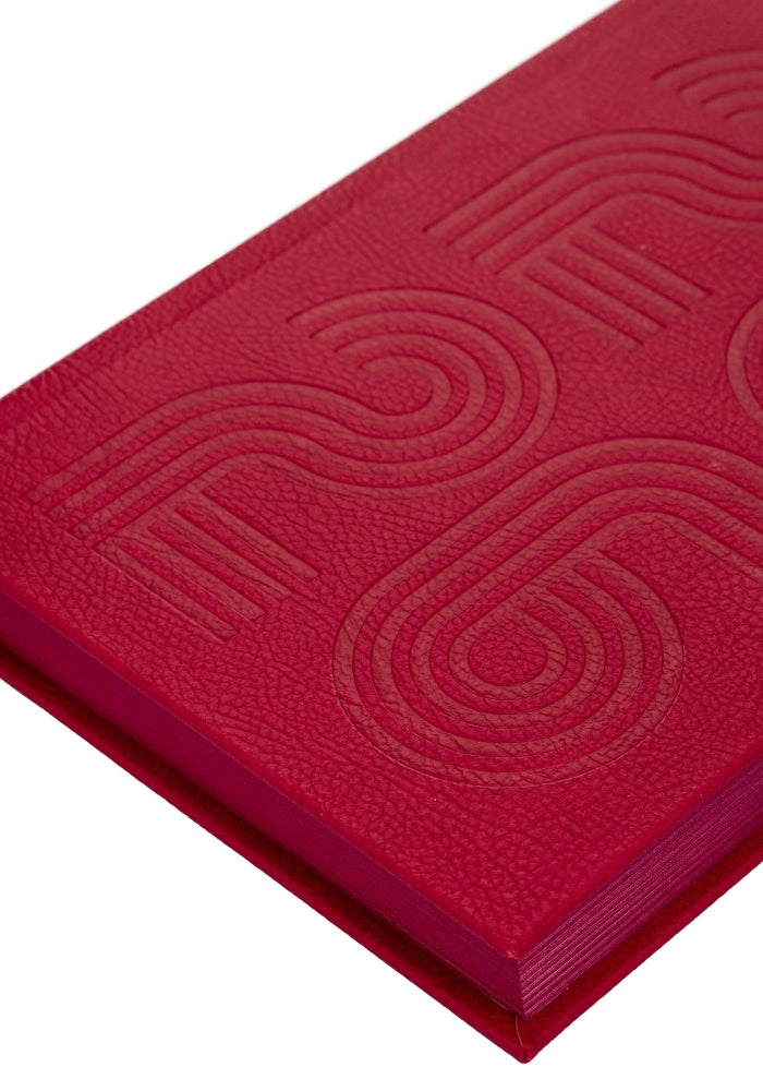 Darbo knyga su įspaudu - Purpurinė