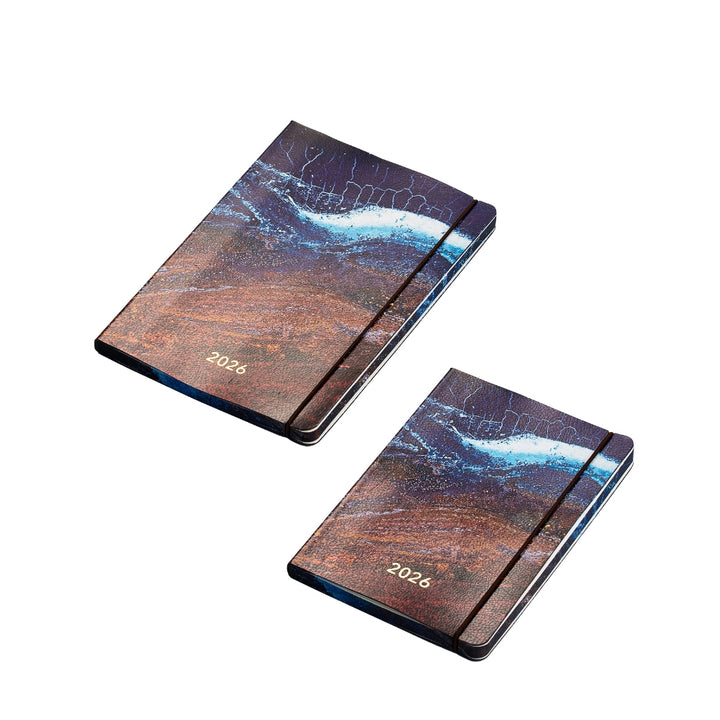 Darbo knyga minkštu viršeliu su gumele - Merkurijus