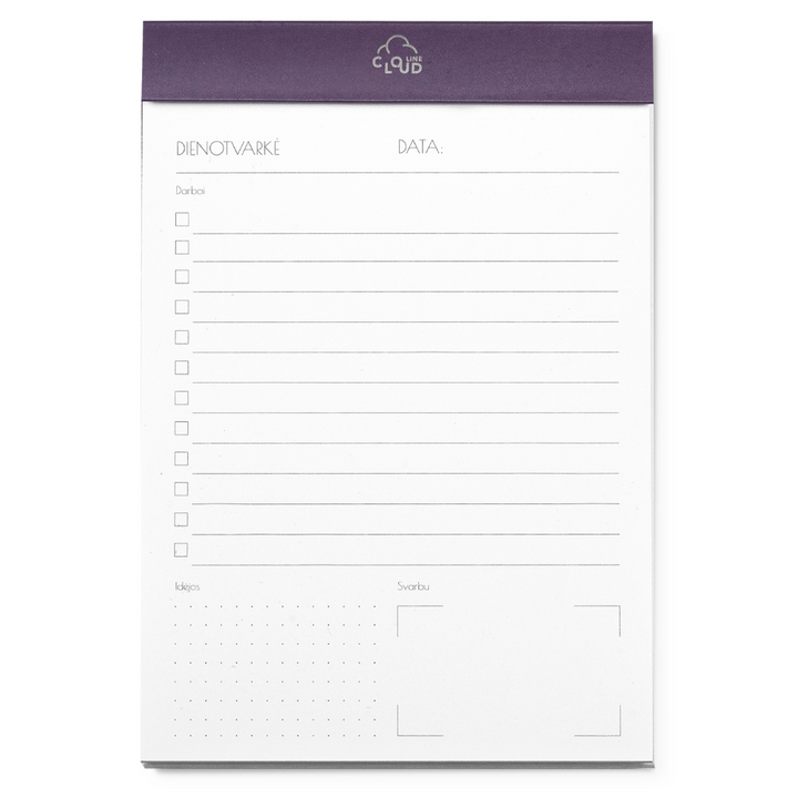 Dienos planuoklis A6 - Purpurinis