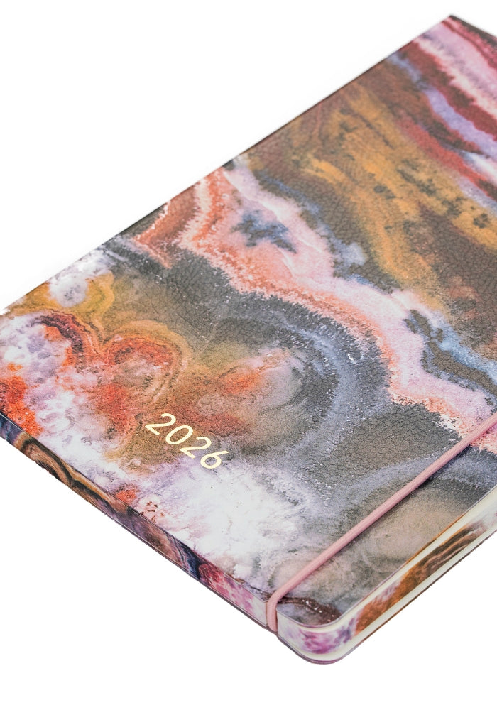 Darbo knyga minkštu viršeliu su gumele - Jupiteris