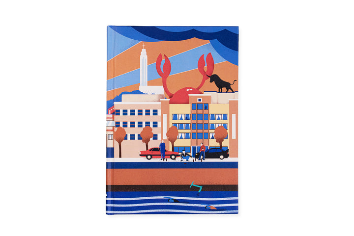 Užrašinė A5 kietu viršeliu - Kaunas