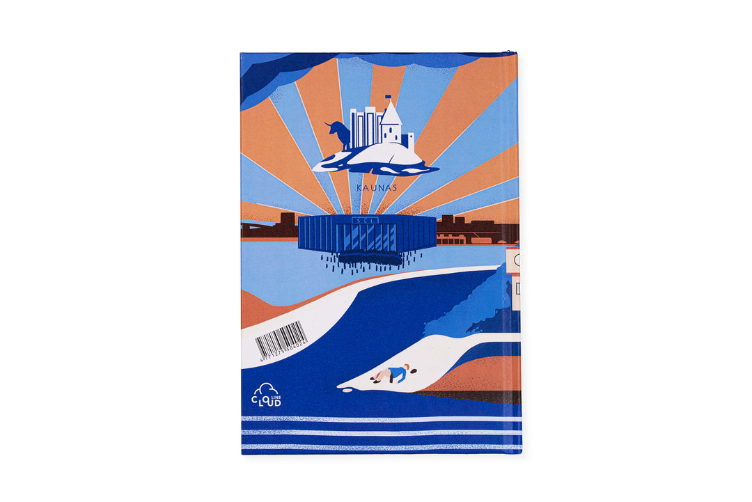 Užrašinė A5 kietu viršeliu - Kaunas