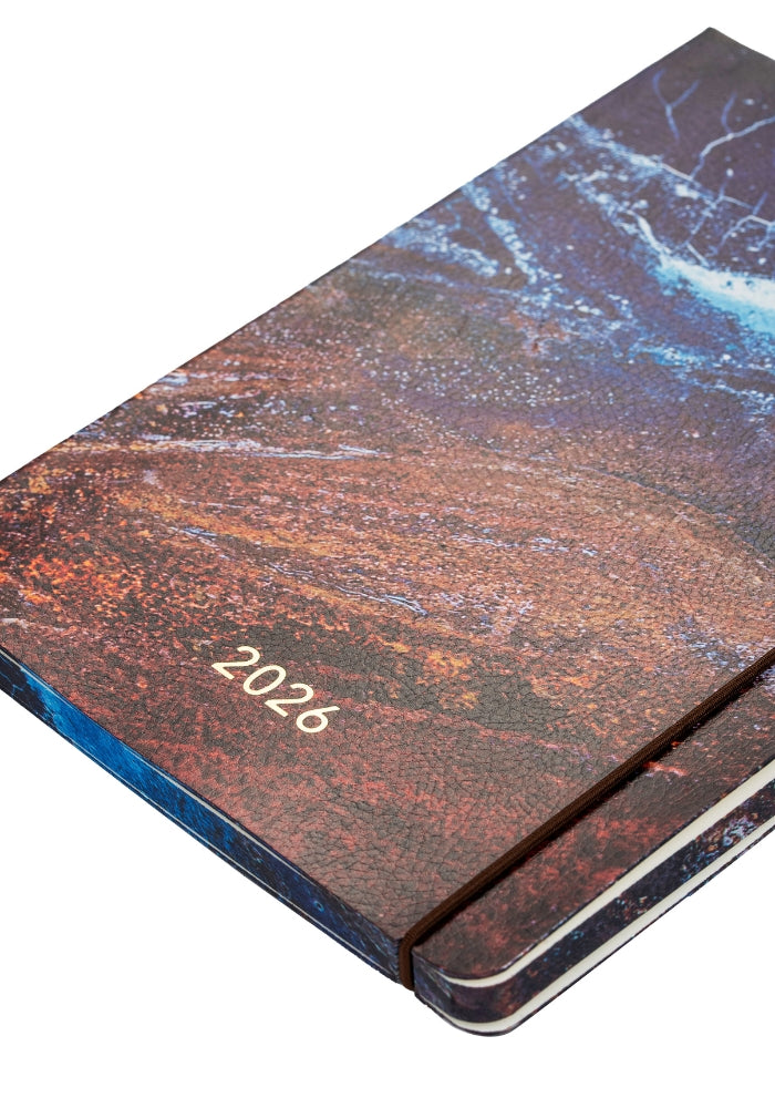 Darbo knyga minkštu viršeliu su gumele - Merkurijus