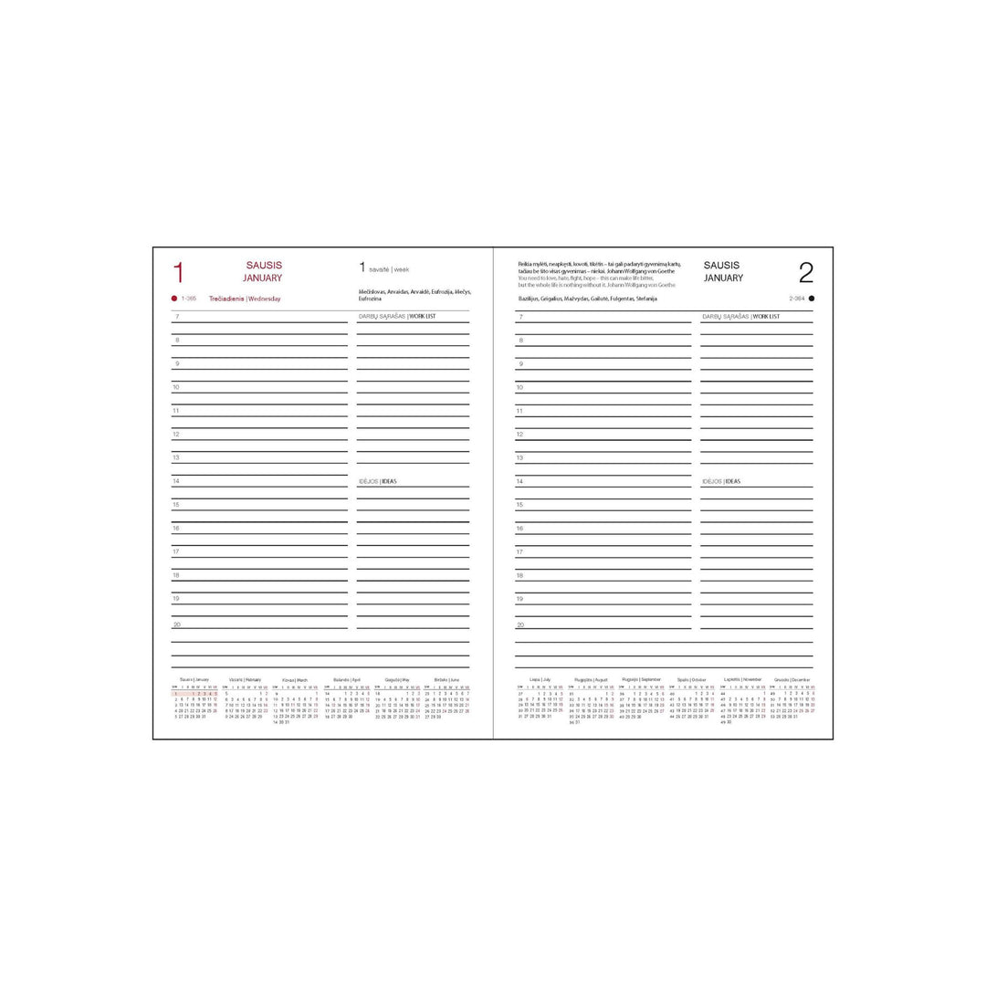 Darbo knyga su įspaudu - Karamelė