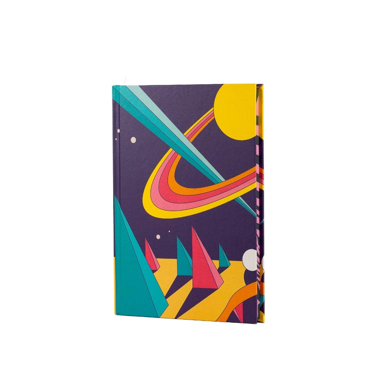 Užrašinė A5 su kietu viršeliu - Saturno žiedas