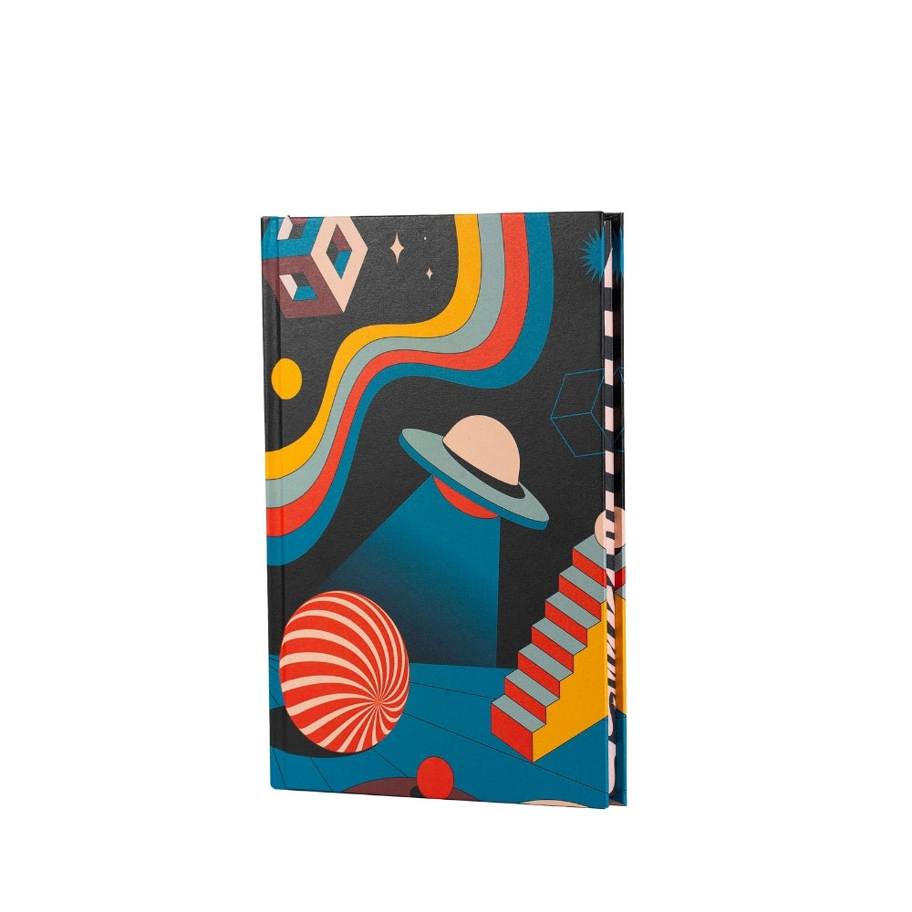 Užrašinė A5 su kietu viršeliu - Ufo