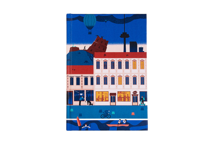 Užrašinė A5 kietu viršeliu - Vilnius