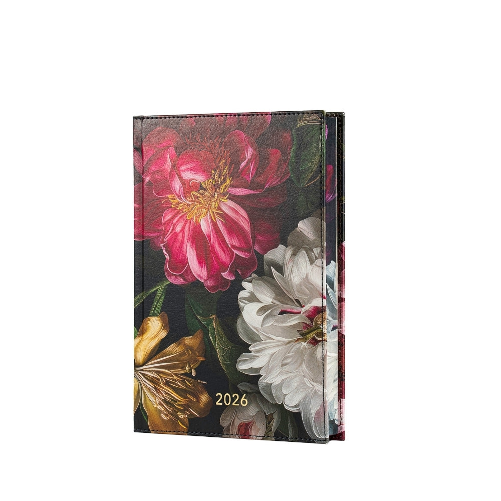 Darbo knyga su kietu eko odos viršeliu - Visatos žiedai