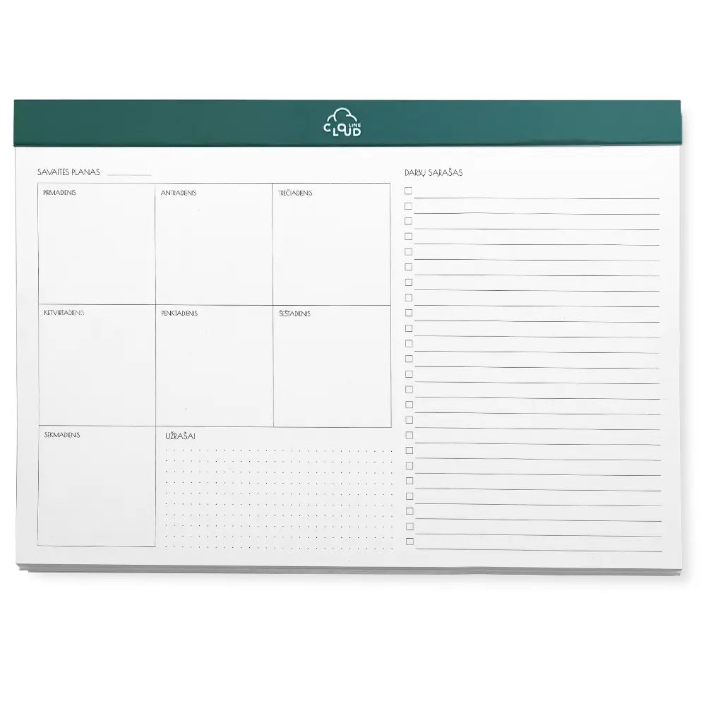 Savaitinis planuoklis Žalias