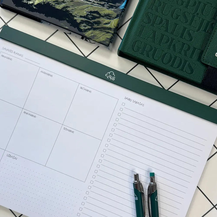 Savaitinis planuoklis Žalias