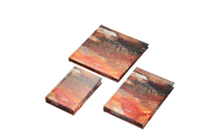 Darbo knyga su kietu eko odos viršeliu - Venera