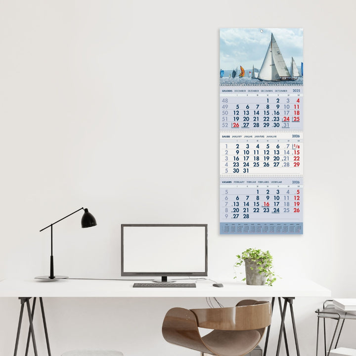 Sieninis kalendorius 2026 - Burės