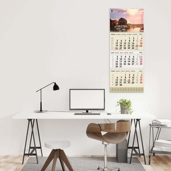 Sieninis kalendorius 2026 - Klaipėda