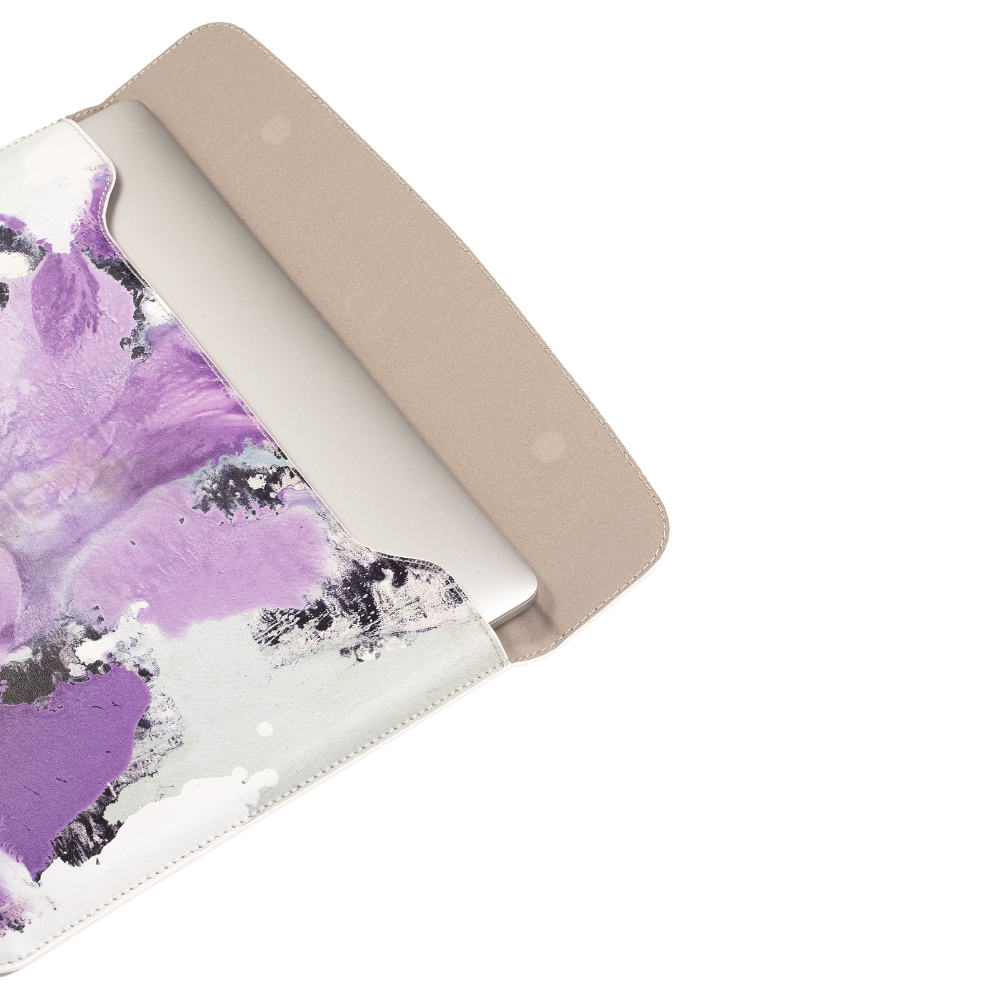 Nešiojamo kompiuterio dėklas - Purpurinė orchidėja
