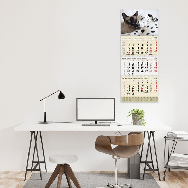 Sieninis kalendorius 2026 - Meilė