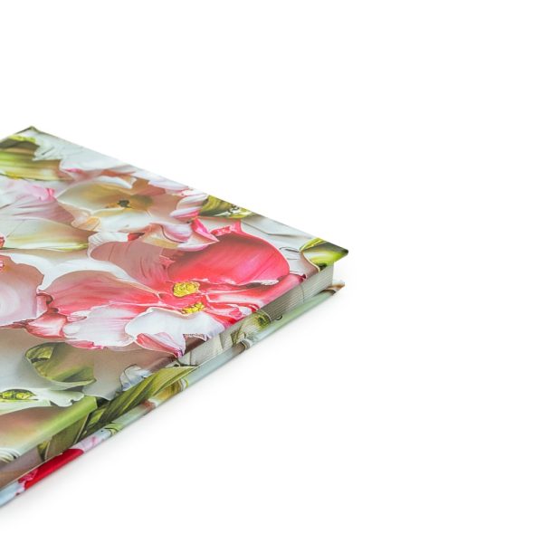 Užrašinė A5 su kietu viršeliu - Žiedų poezija